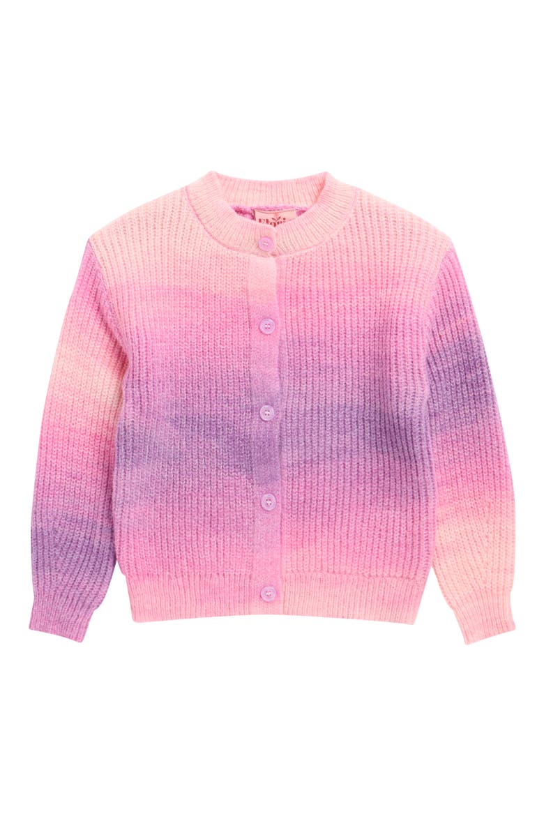 Kids' Ombré Cardigan, Main, color, IRIS