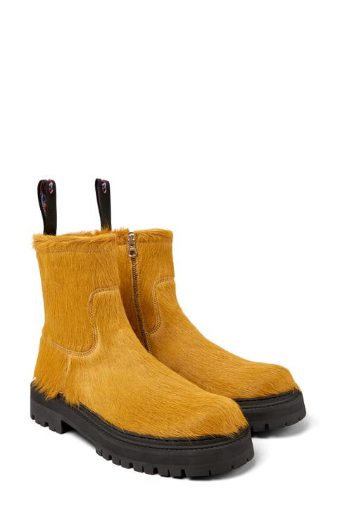 Gender Inclusive Eki Genuine Calf Hair Boot