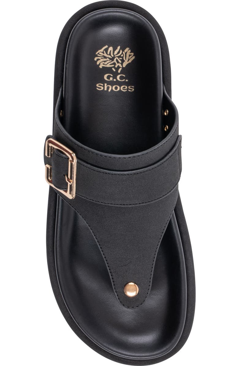 GOOD CHOICE NEW YORK Serene Sandal, Alternate, color, Black