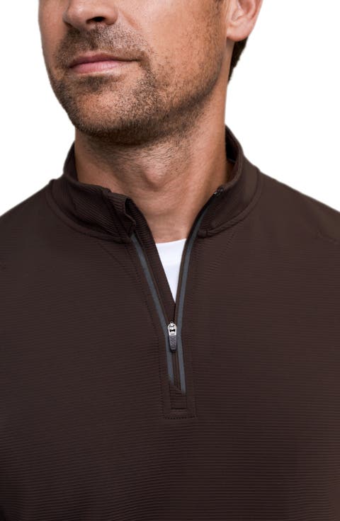 Covert Rib Quarter Zip Pullover