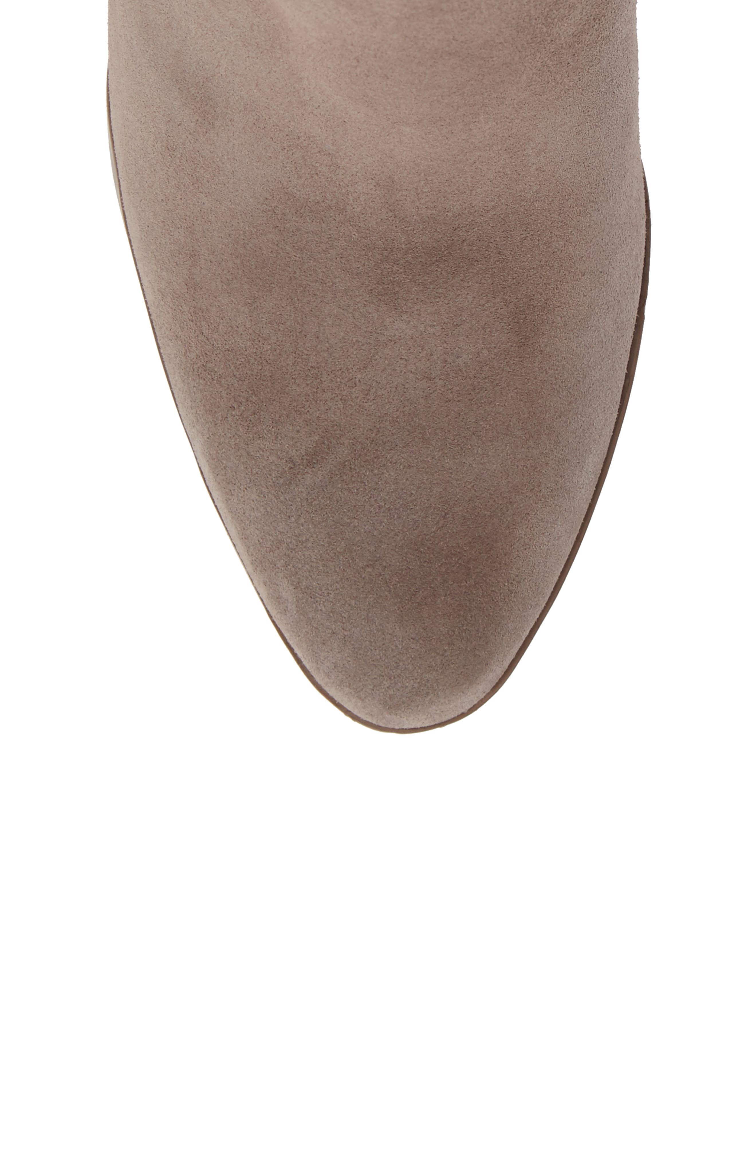 Sole Society Gala Studded Embossed Bootie, Alternate, color, 