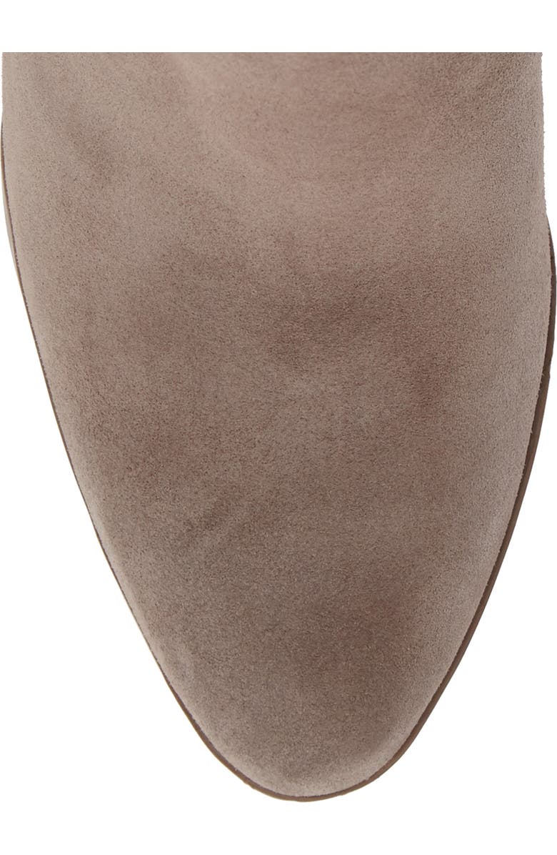 Sole Society Gala Studded Embossed Bootie, Alternate, color,