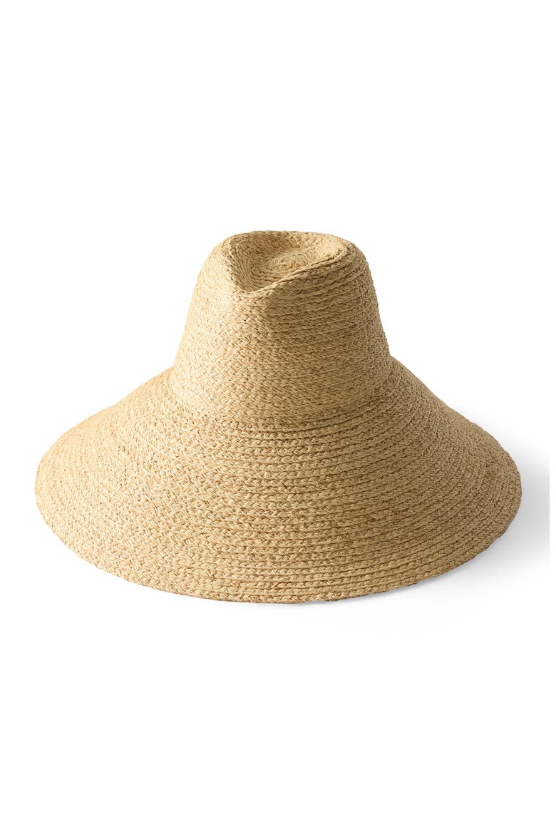 Raffia Sun Hat, Main, color, Natural
