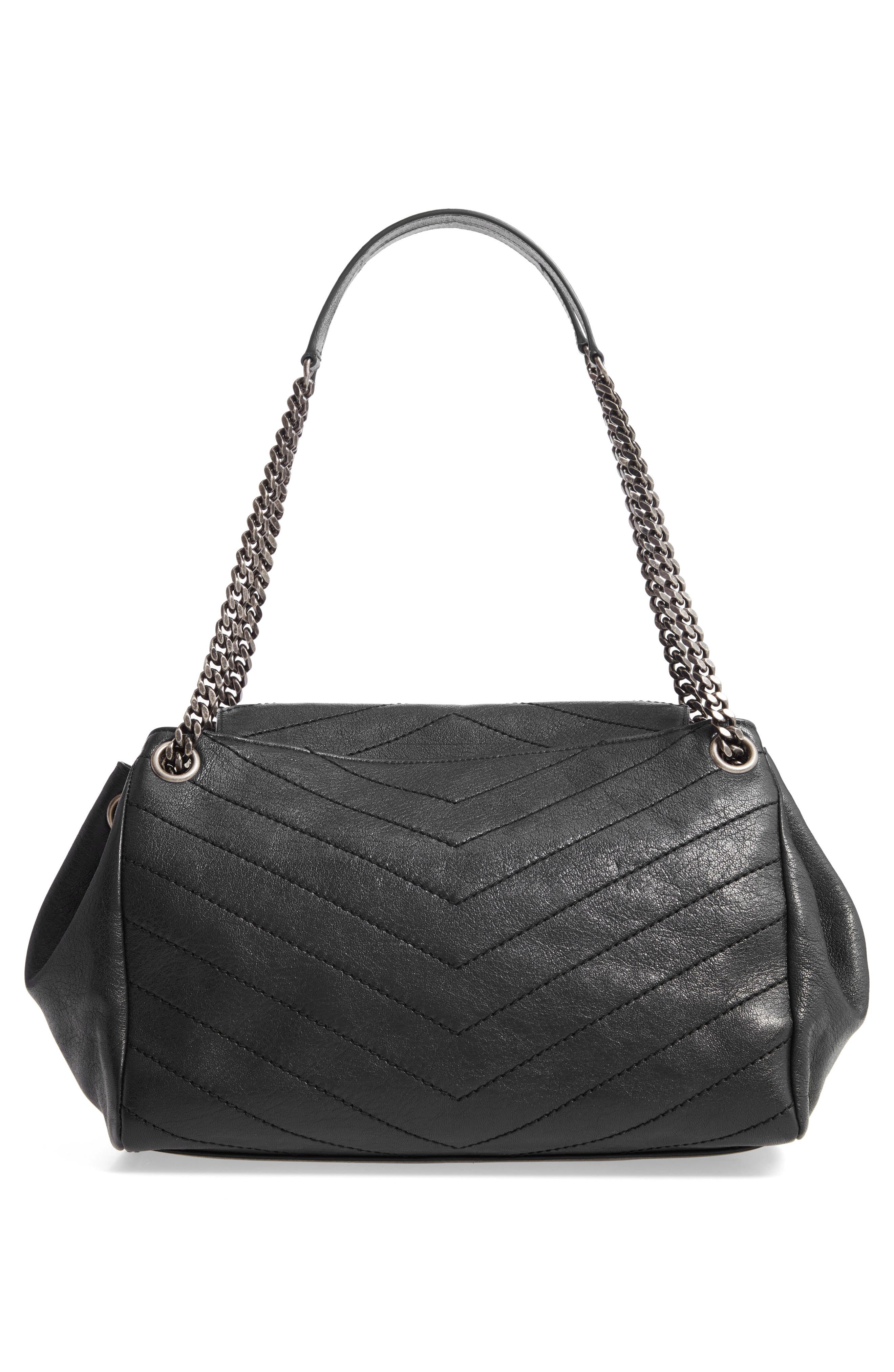 Saint Laurent Medium Nolita Leather Shoulder Bag, Alternate, color, 