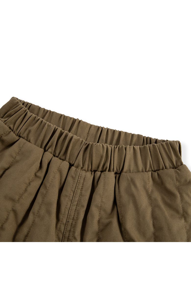 Milkbarn Quilted Pants, Alternate, color, Truffle