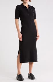 DKNY Jeans Short Sleeve Polo Dress