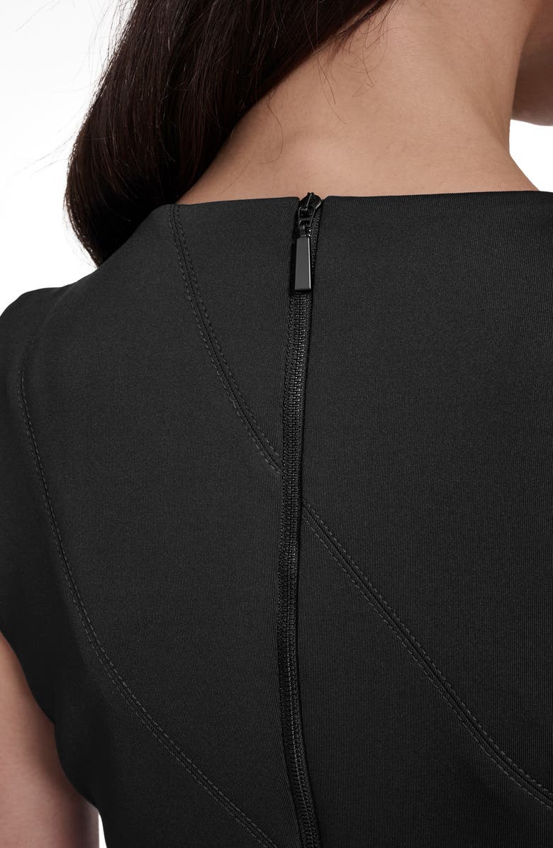 Calvin Klein Sleeveless Sheath Dress, Alternate, color, Black