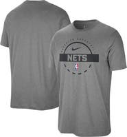 Nike Men's Nike  Charcoal Brooklyn Nets Authentic Practice T-Shirt