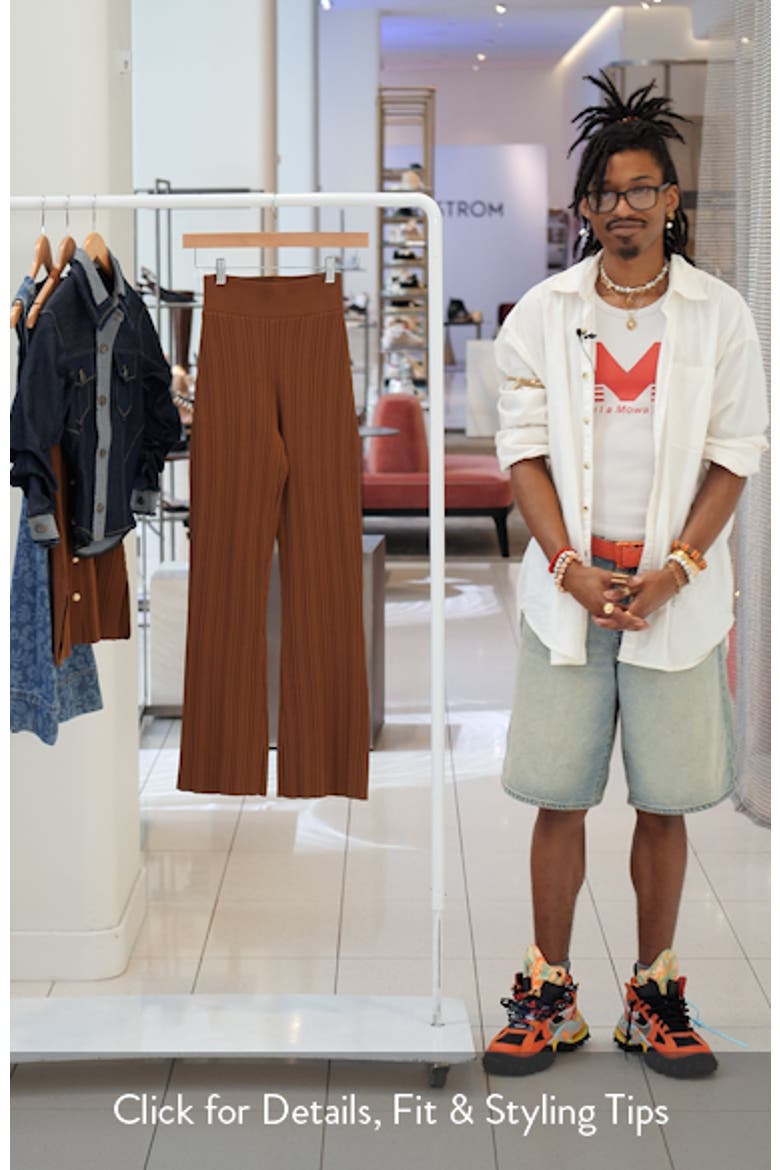 Massaro Variegated Rib Crop Pants video