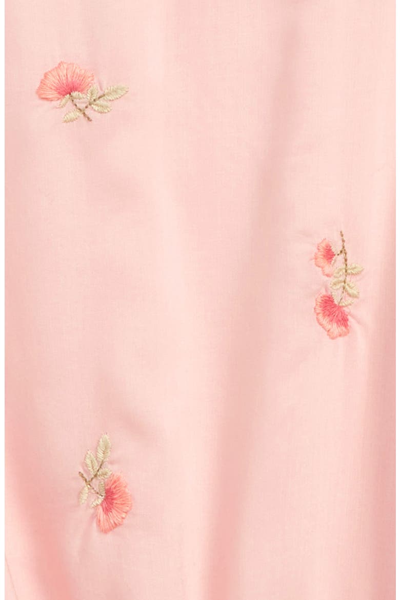 Embroidered Top (Nordstrom Exclusive), Alternate, color, PINK GLOW