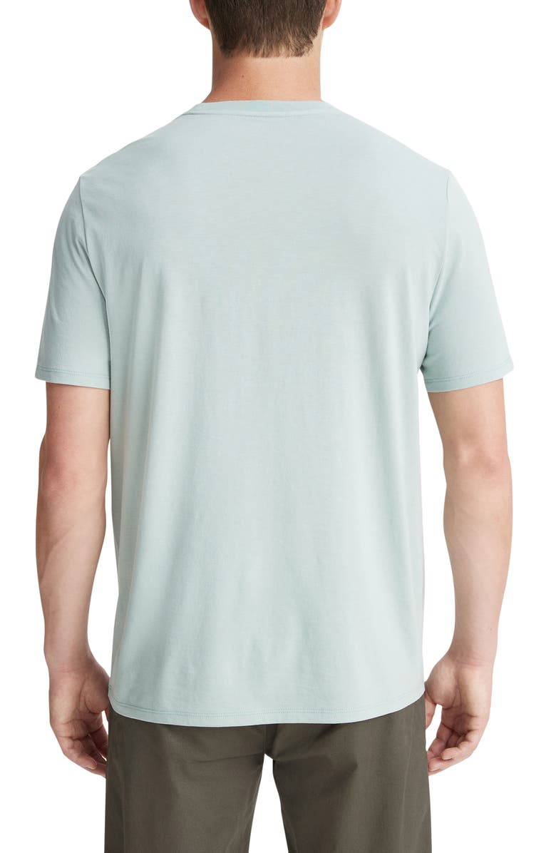 Vince Pima Cotton T-Shirt, Alternate, color, Seafoam Green