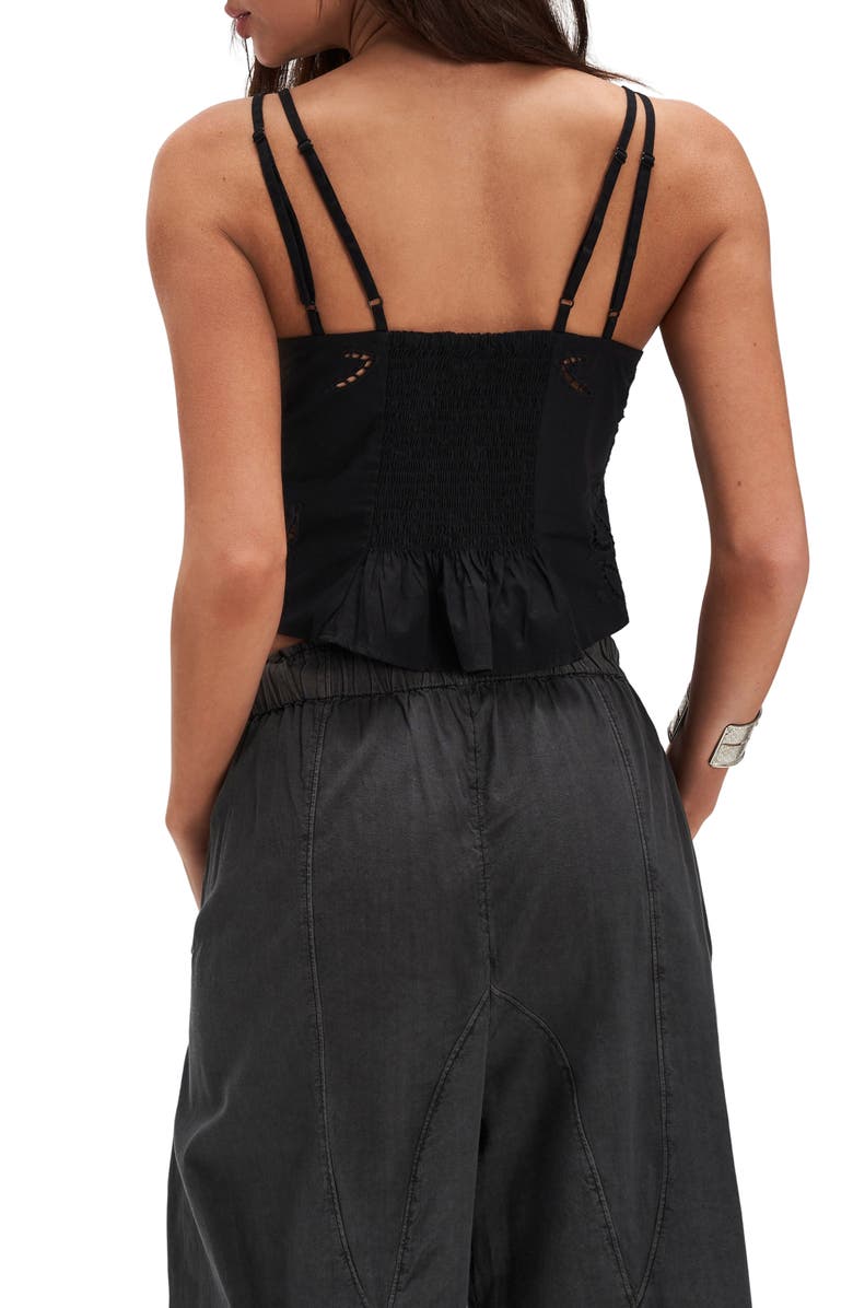 Free People Sweet Sammi Eyelet Embroidery Crop Top, Alternate, color,