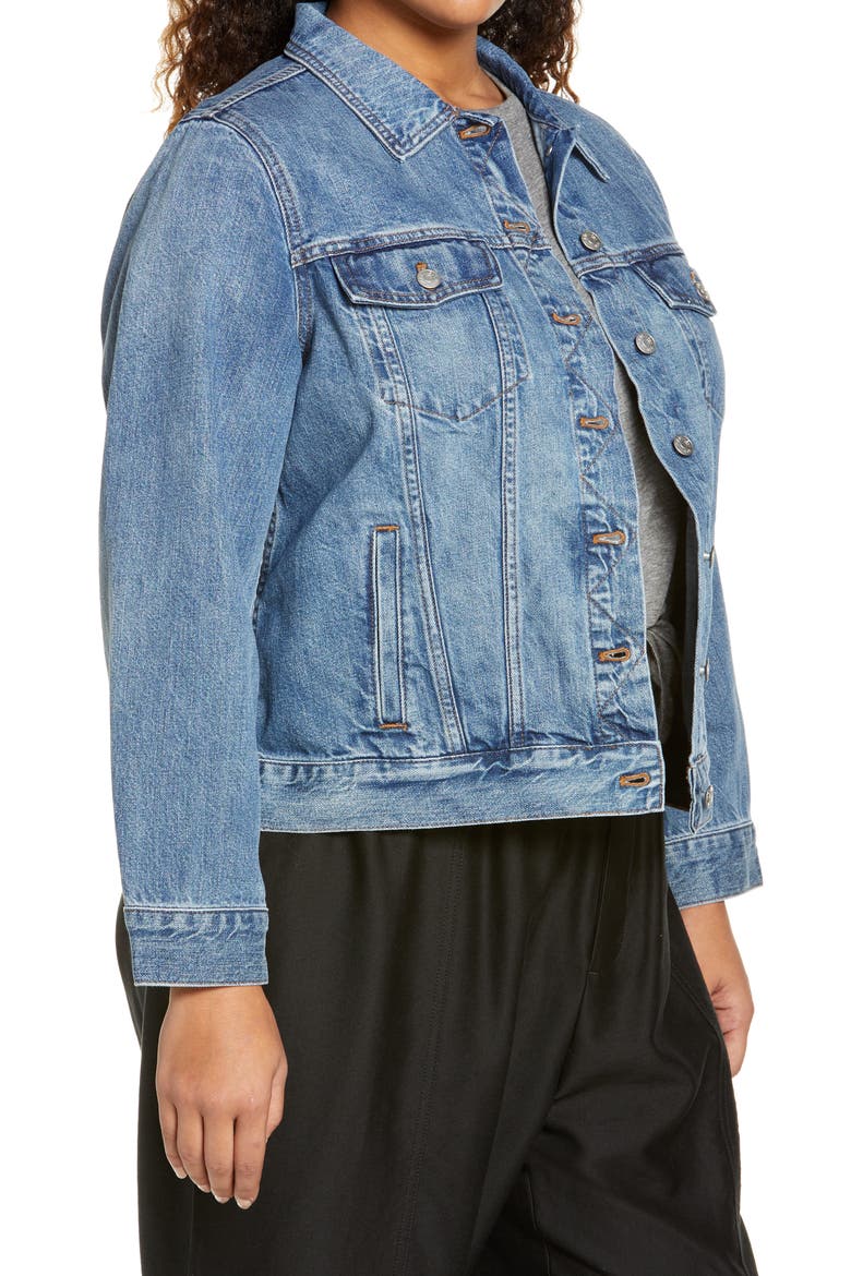 The Jean Jacket, Alternate, color, MEDFORD WASH