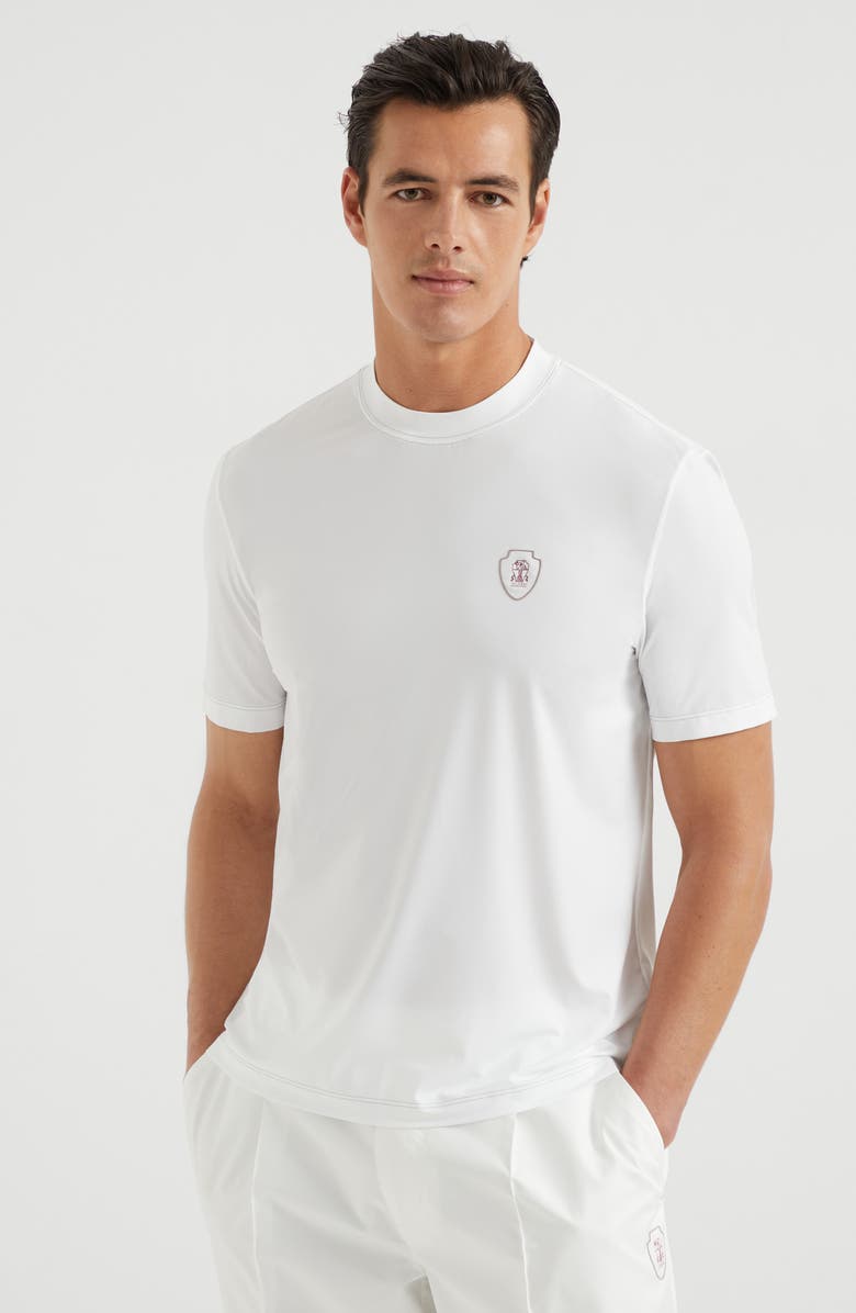 Brunello Cucinelli Crew-neck T-shirt, Alternate, color, 