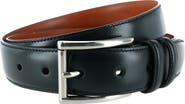 Trafalgar Lorenzo 32mm Dropped Edge Leather Dress Belt