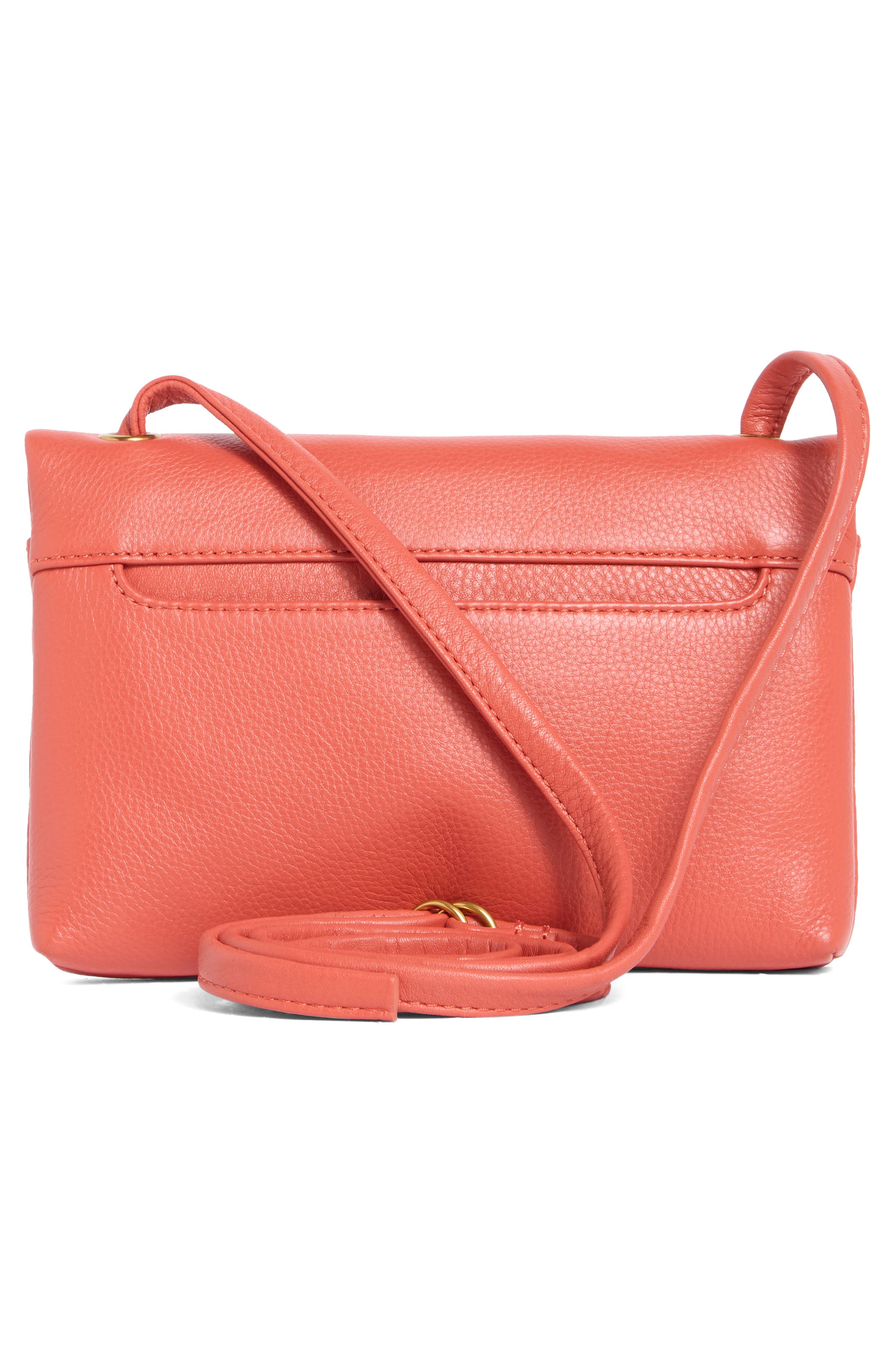 Grant Small Crossbody Bag, Alternate, color, RED CLAY