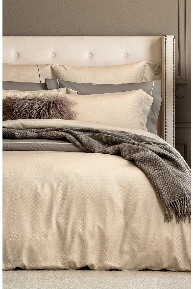 Giotto Pillowcase, Alternate, color, Beige