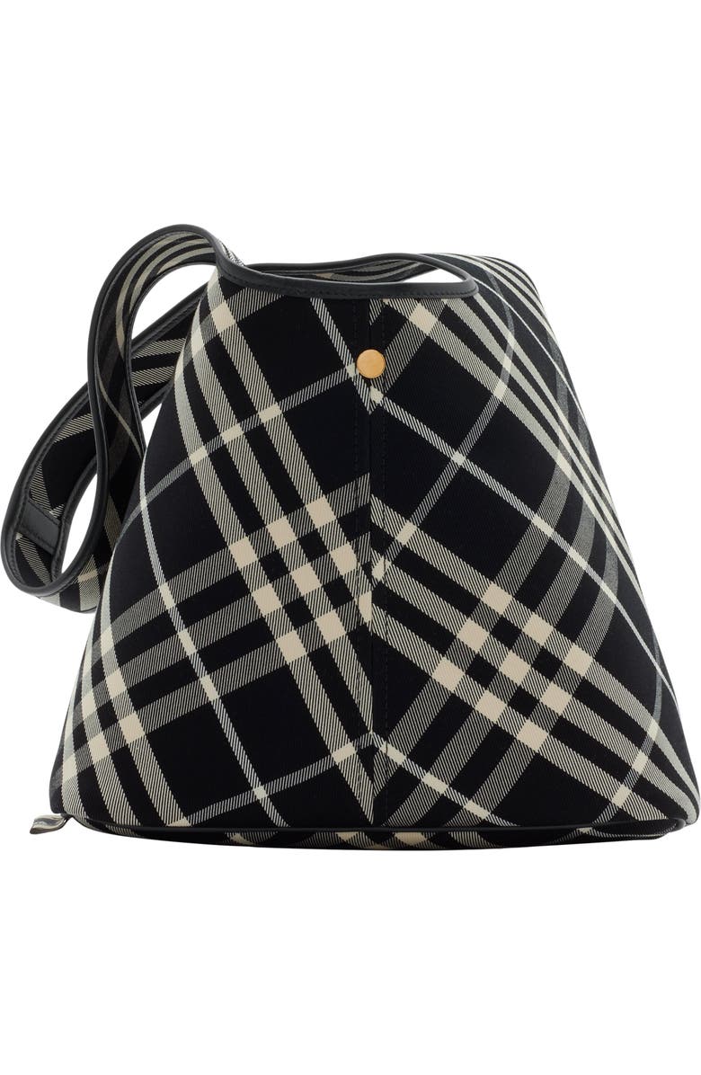 Burberry Small Check Shoulder Bag, Alternate, color,