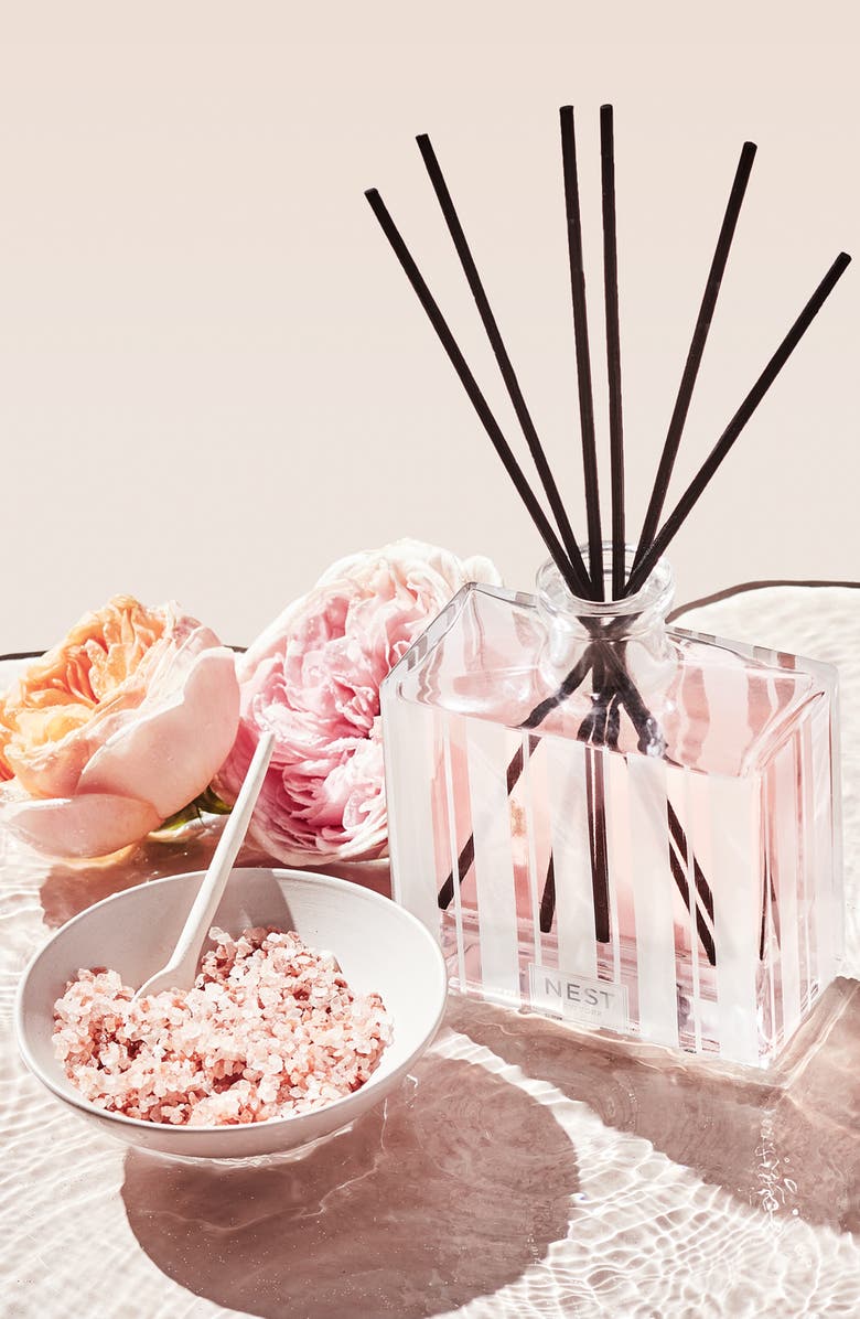 NEST New York Himalayan Salt & Rosewater Reed Diffuser, Alternate, color,