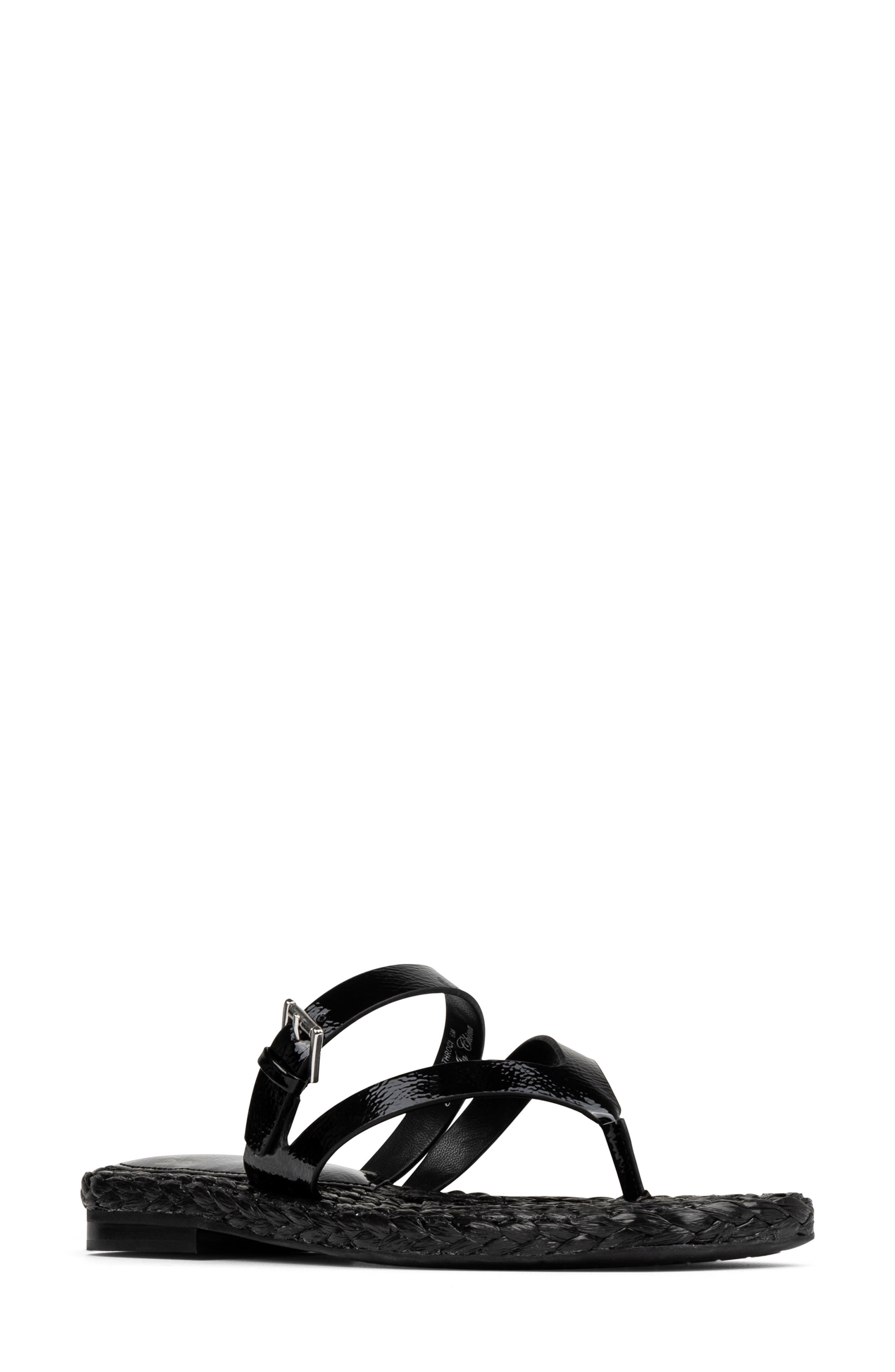 Donald Pliner Thong Sandal, Main, color, Black