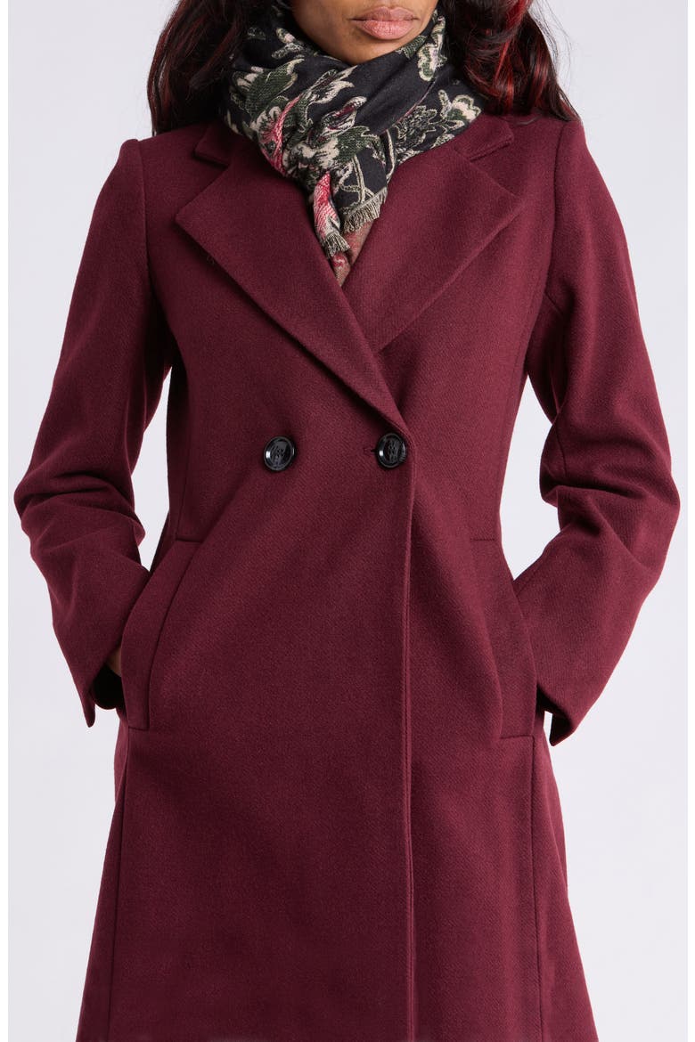 Floral Leaf Jacquard Wrap, Main, color, BLACK RED