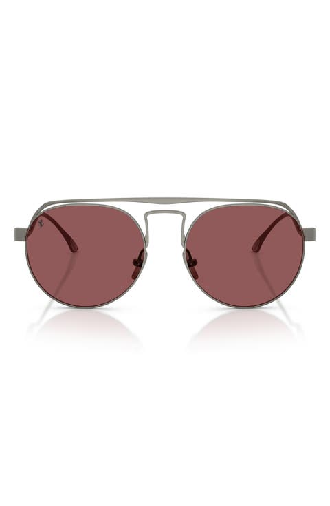 55mm Oval Sunglasses