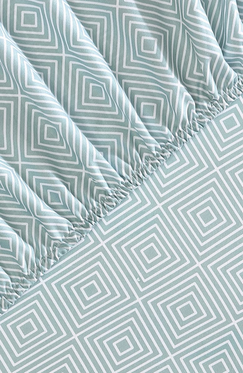 VCNY HOME Diamond Print 6-Piece Sheet Set, Alternate, color, 