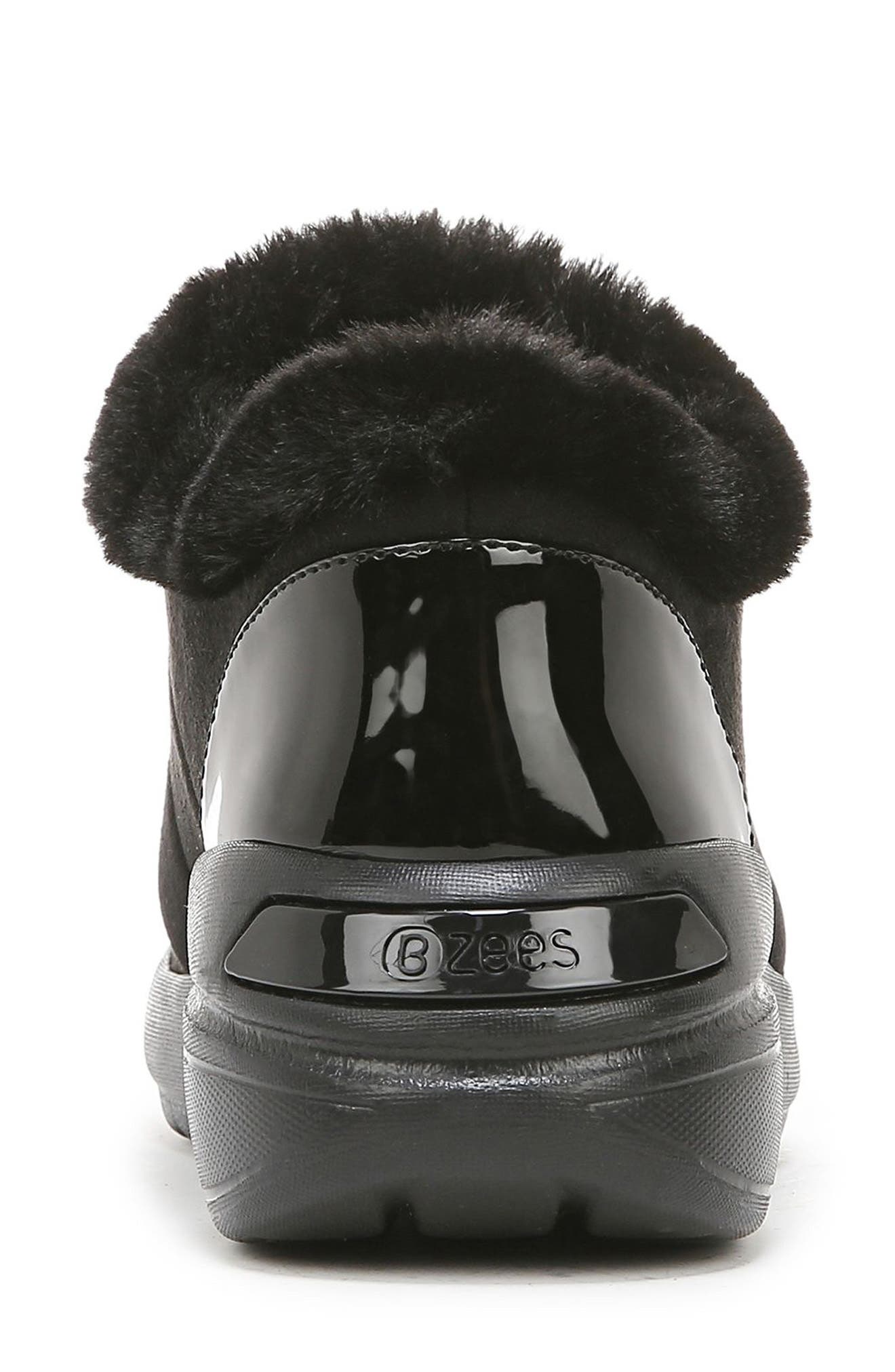 BZees Grace Faux Fur Lined Sneaker, Alternate, color, 