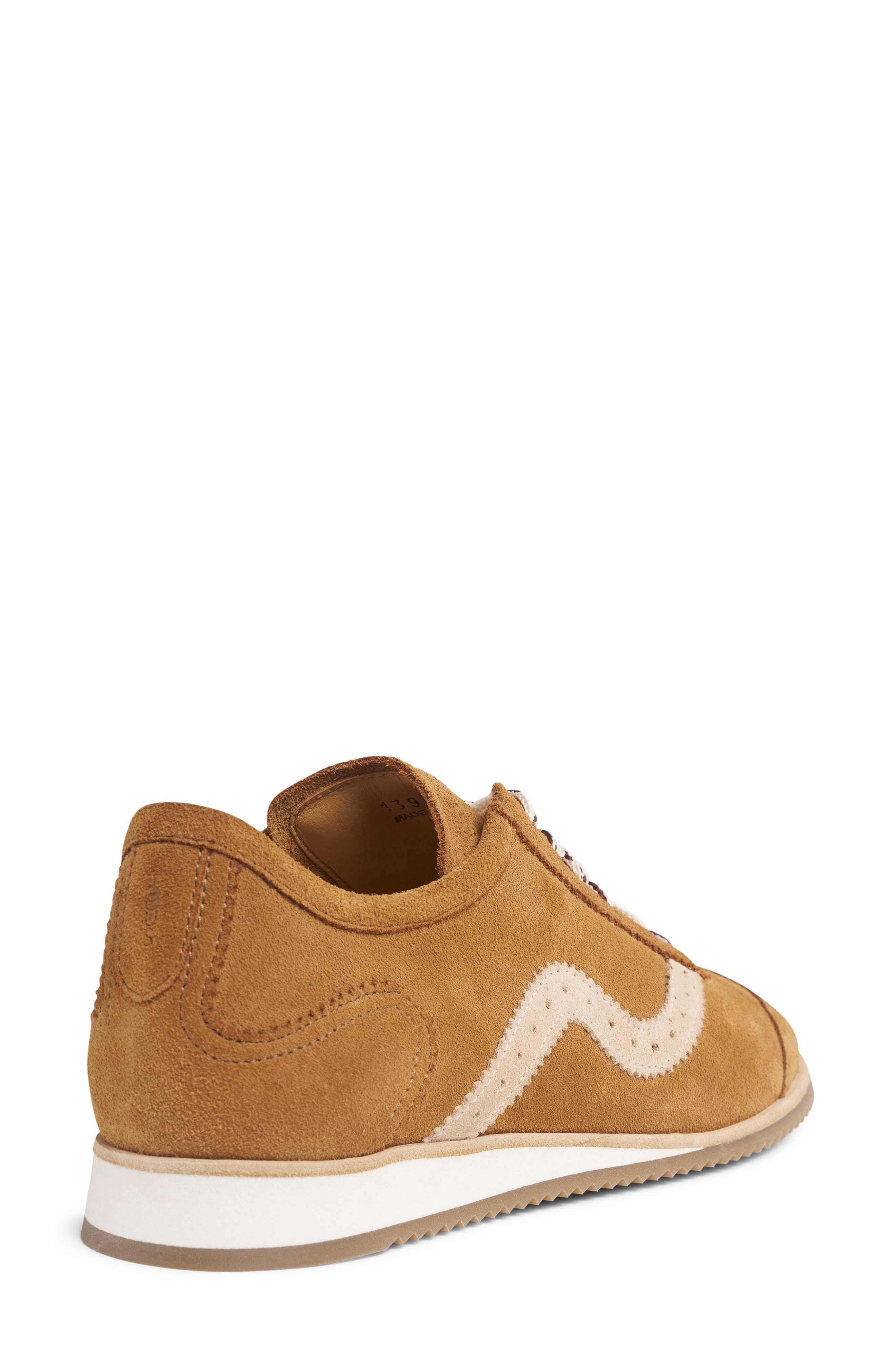 Remi Slim Sneaker, Alternate, color, CARAMEL