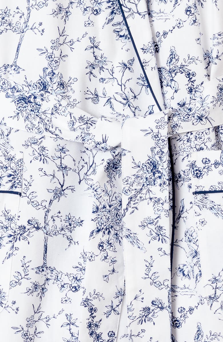 Petite Plume Timeless Toile Robe, Alternate, color, White