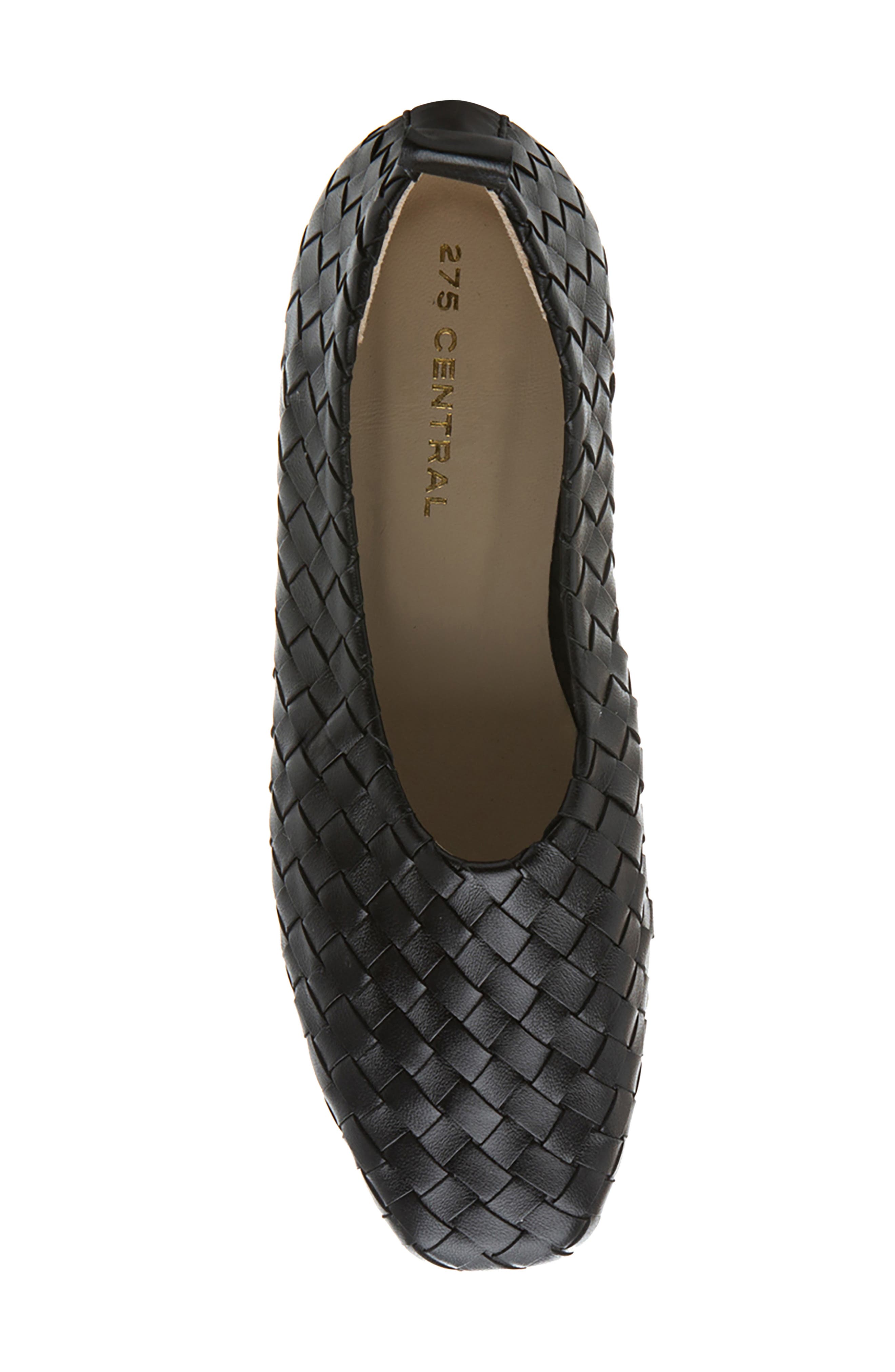 275 Central Lizzie Woven Flat, Alternate, color, Black