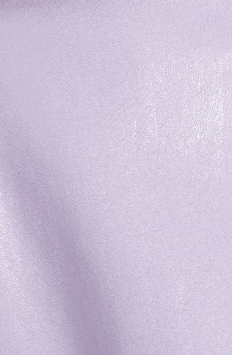 Bottega Veneta Nappa Leather Trench Coat, Alternate, color, 