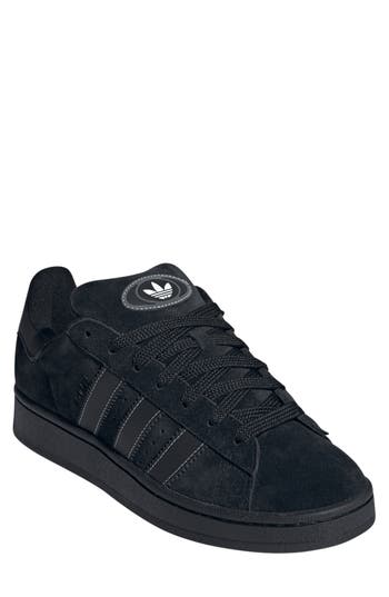Adidas Originals Campus 00s Suede Three-stripe Sneakers In Black