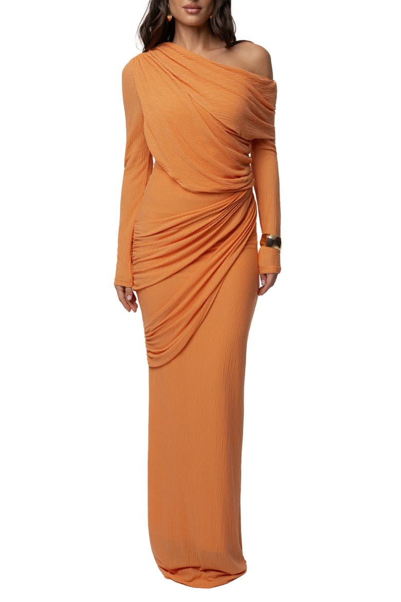 Paradise Hills Maxi Skirt, Alternate, color, Coral