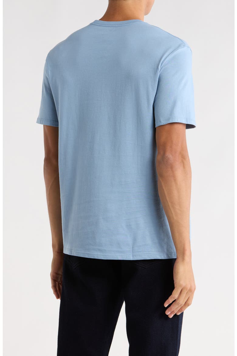 Double Standard Logo Graphic T-Shirt, Alternate, color, FADED DENIM