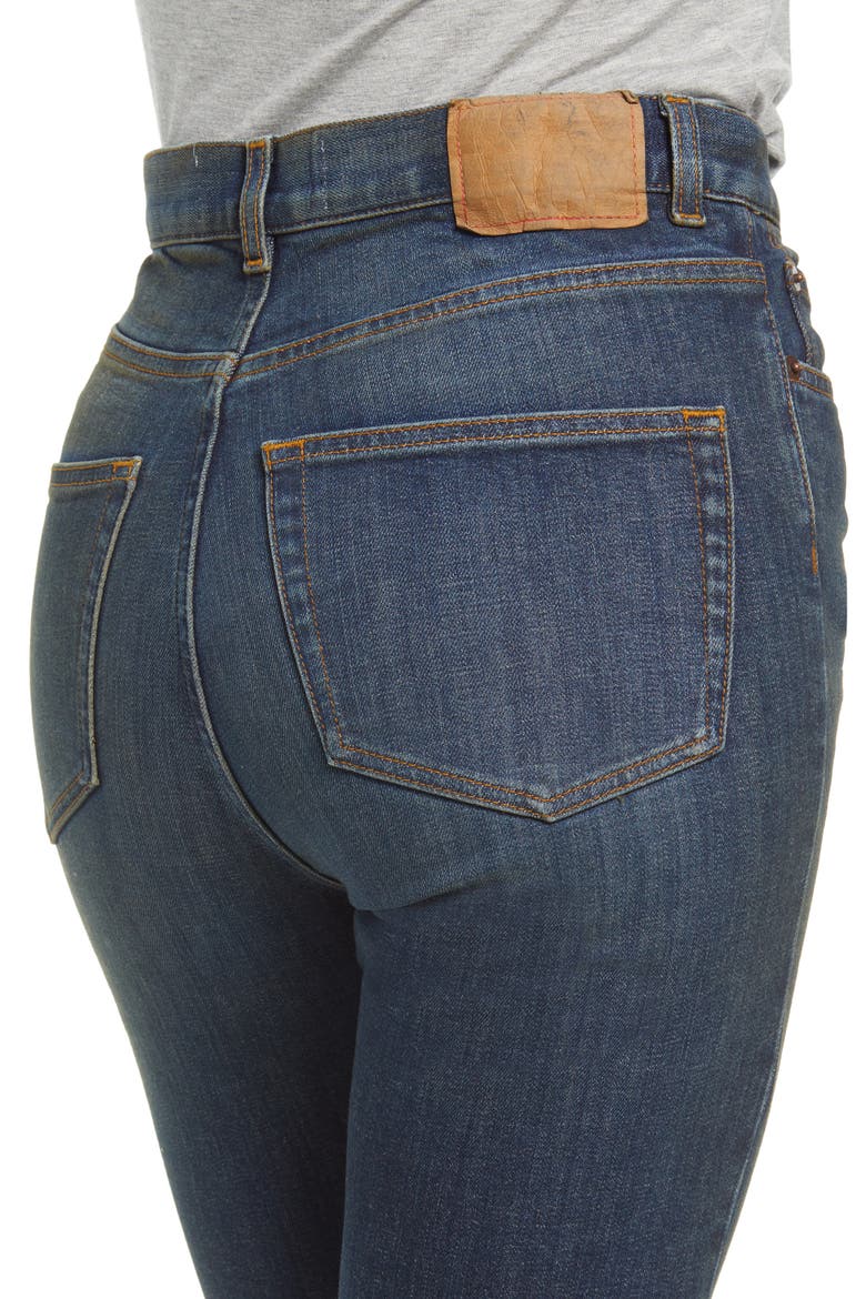 Eiffel High Waist Bootcut Jeans, Alternate, color, DARK VINTAGE