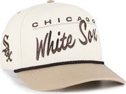 '47 Men's '47 Natural/Tan Chicago White Sox Neutral Terrain Hitch Rope Adjustable Hat