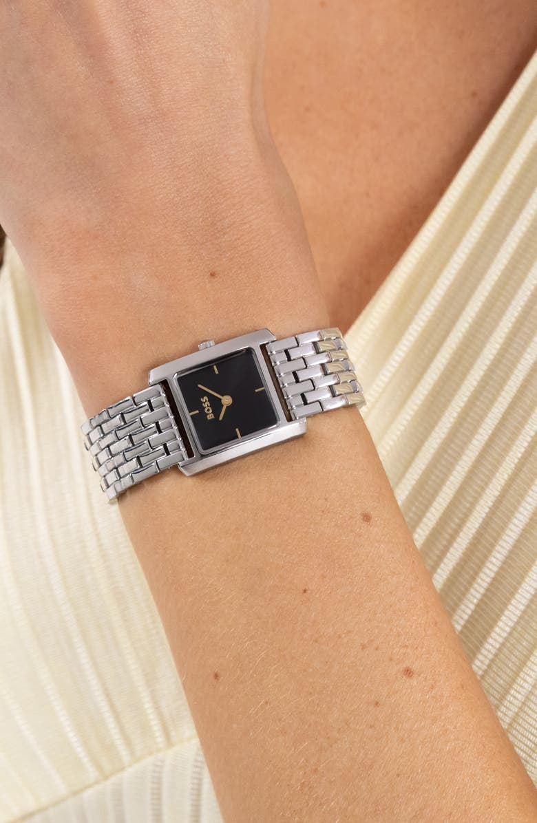 BOSS Lucy Scala Bracelet Watch, 22mm, Alternate, color, 