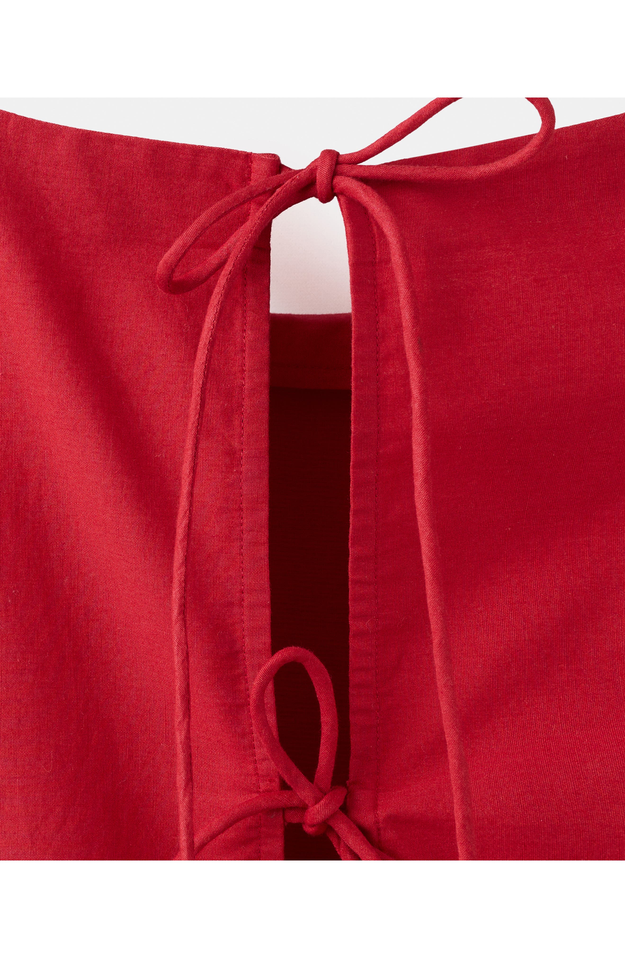 Embroidered Detail Cotton Dress - image 2
