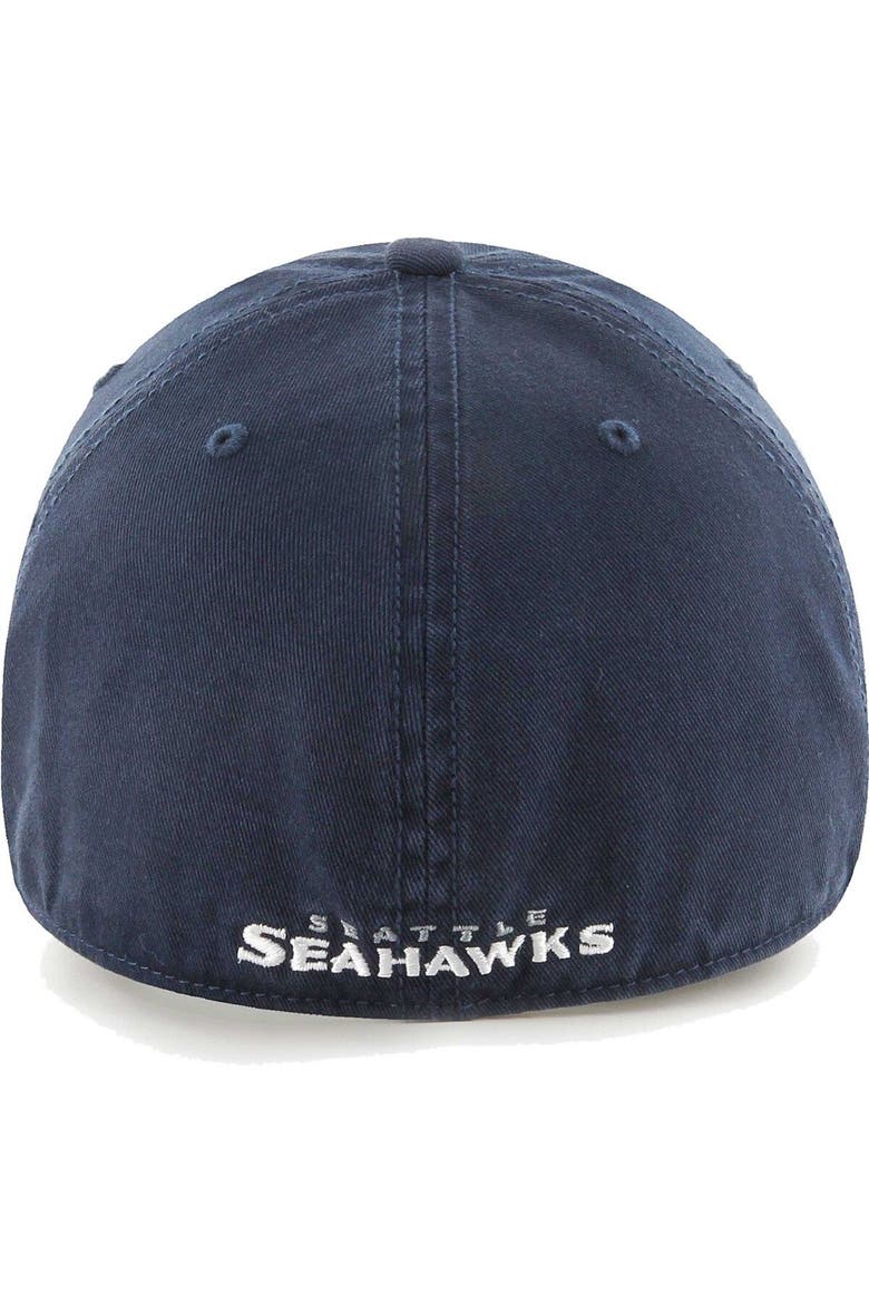 Men's '47 Navy Seattle Seahawks Franchise Logo Fitted Hat, Alternate, color, Navy