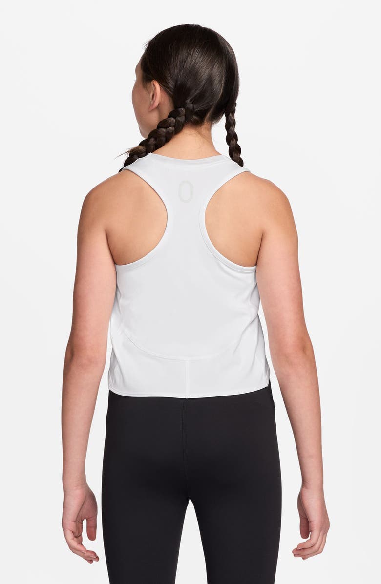 Nike Kids' Mavn Dri-FIT Racerback Tank, Alternate, color, White/ White/ Off White