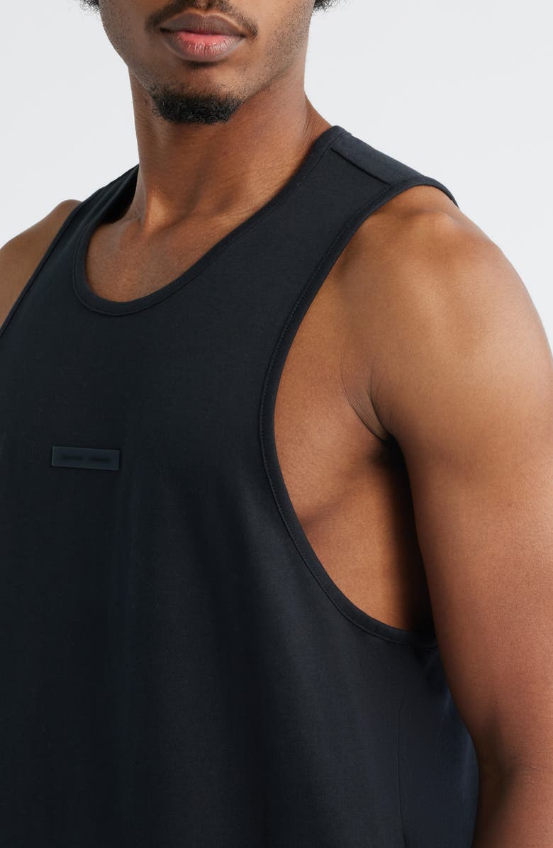 Fear of God Essentials Vintage Fit Logo Tank, Alternate, color, 