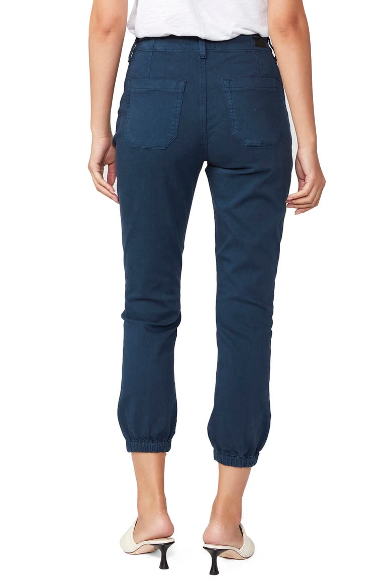 Mayslie Pleated Twill Joggers, Alternate, color, FRENCH WATERS