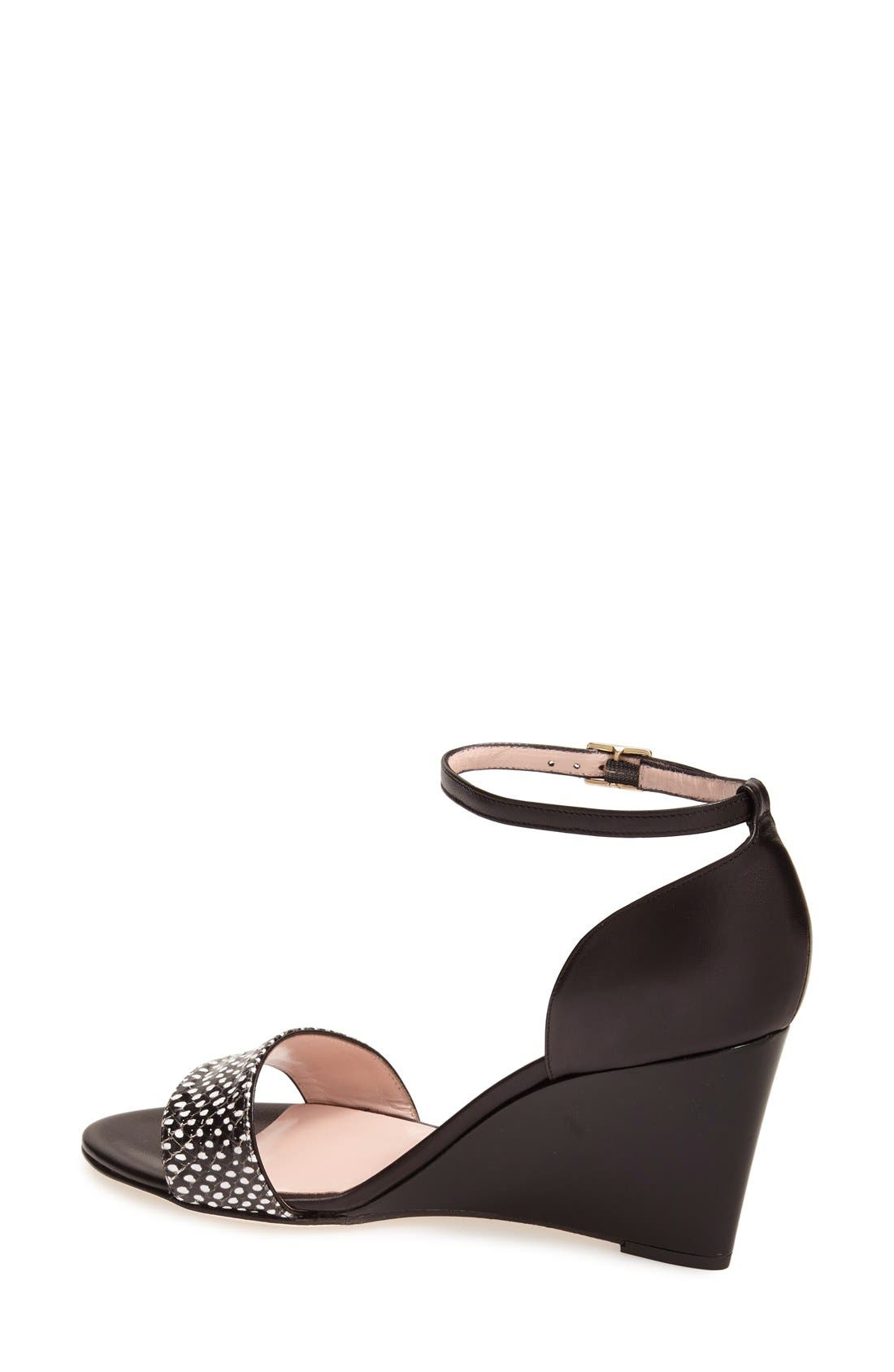 Kate Spade New York 'amanda' wedge sandal, Alternate, color, 