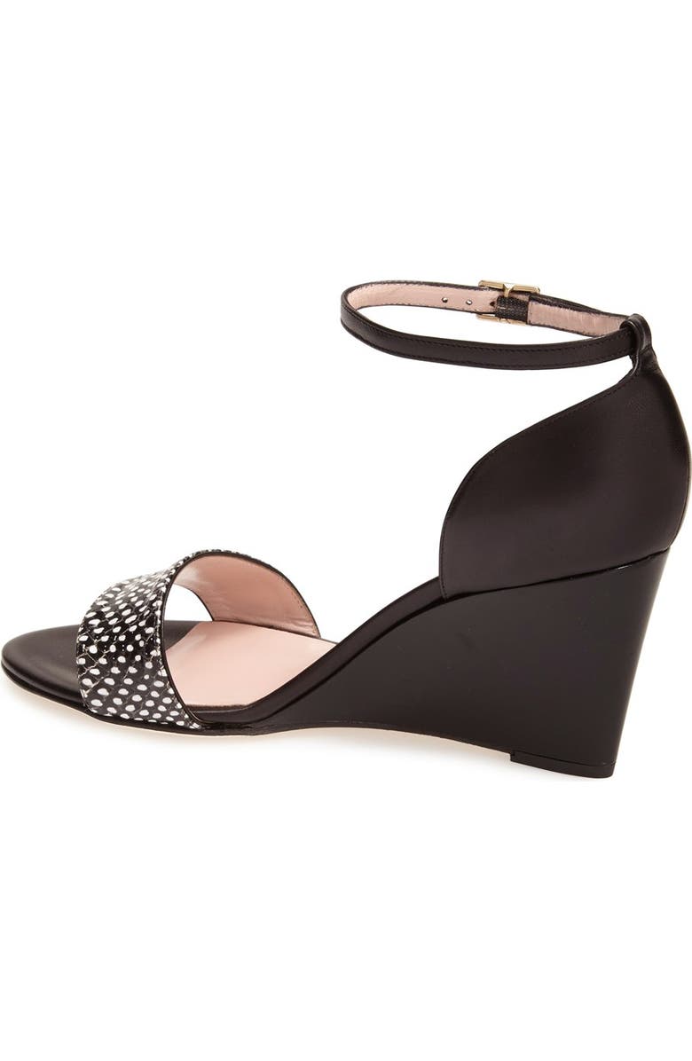 Kate Spade New York 'amanda' wedge sandal, Alternate, color,