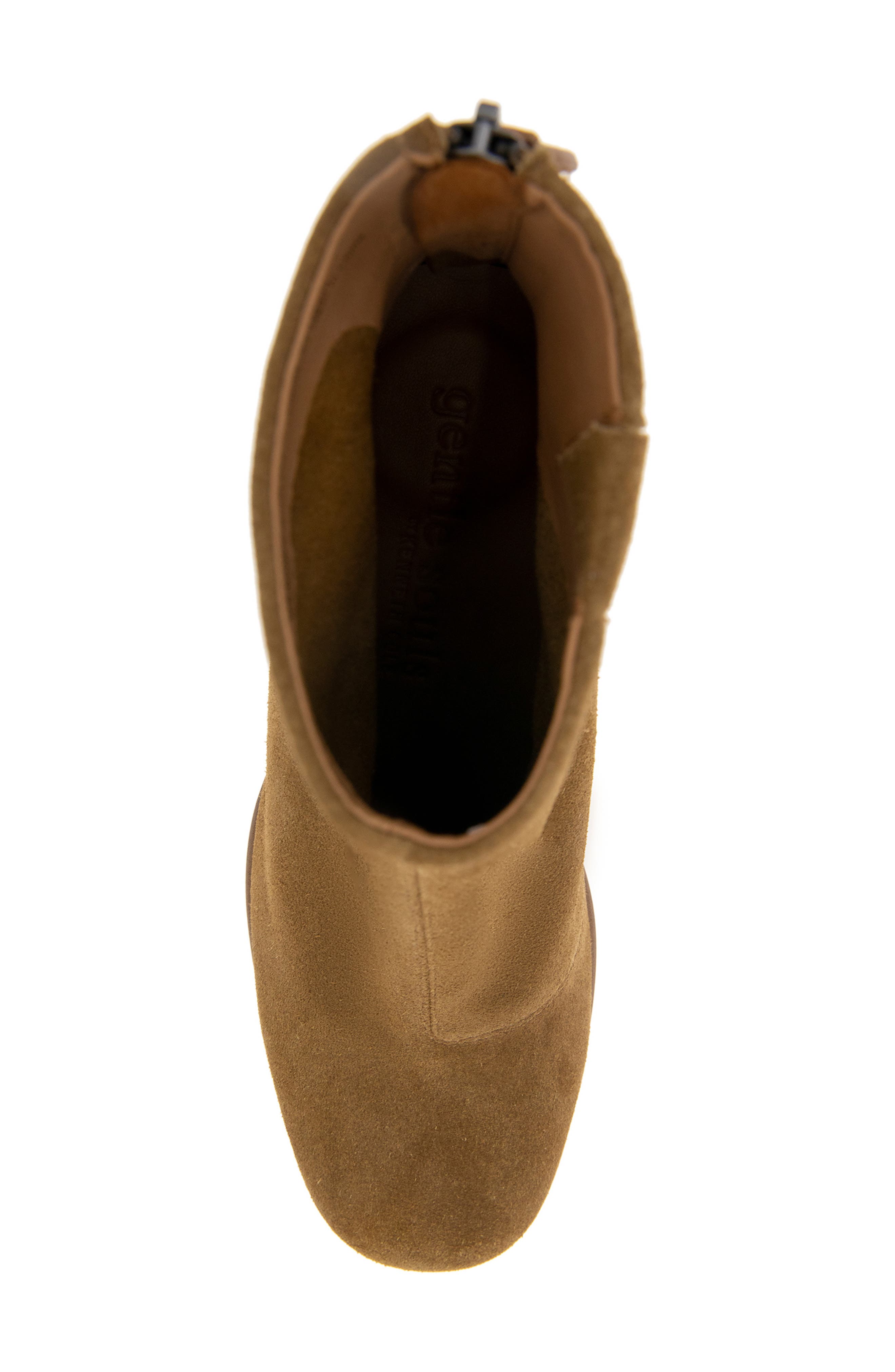 Gentle Souls Sandryn Bootie, Alternate, color, Tobacco Suede