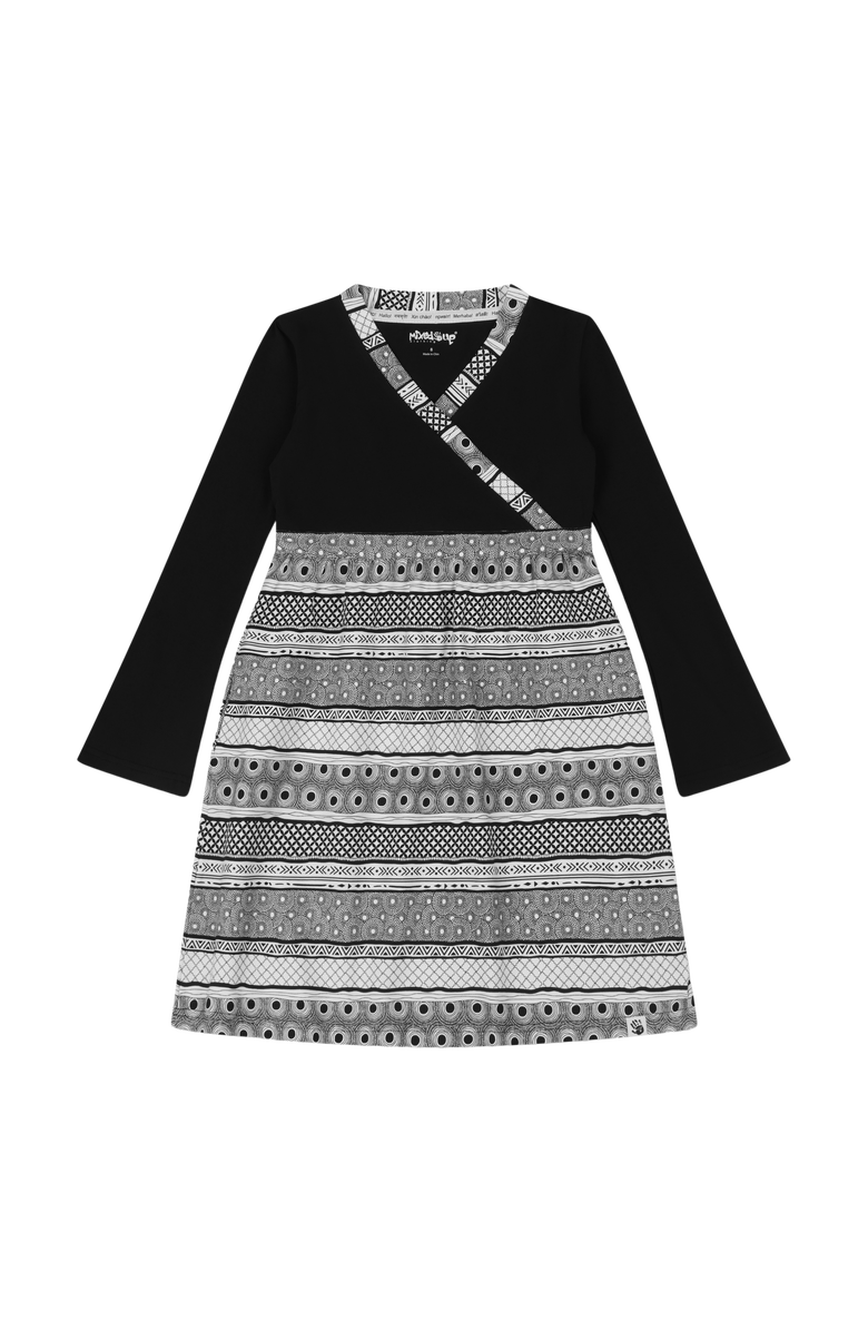 Mixed Up Clothing Henna Stripe Dress, Main, color, Henna Stripe