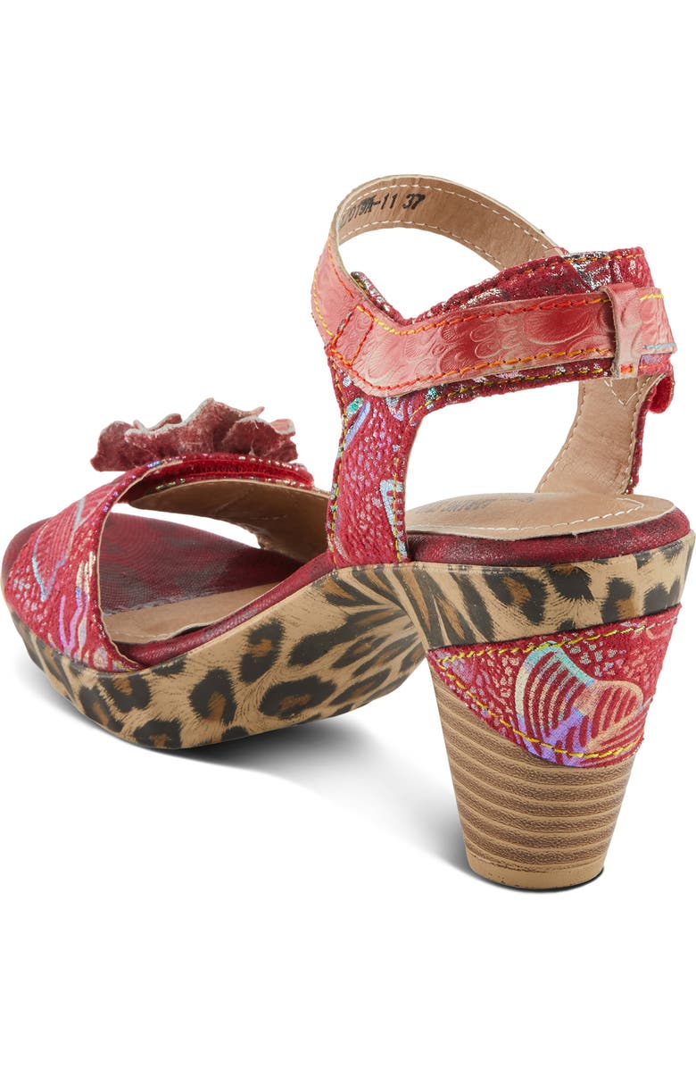 L'Artiste by Spring Step Wildcat Ankle Strap Sandal, Alternate, color,