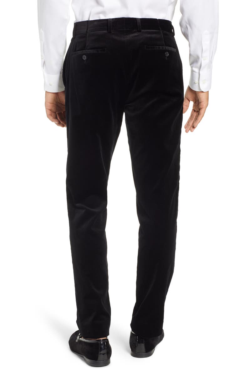 FRAME Slim Fit Stretch Velvet Trousers, Alternate, color,