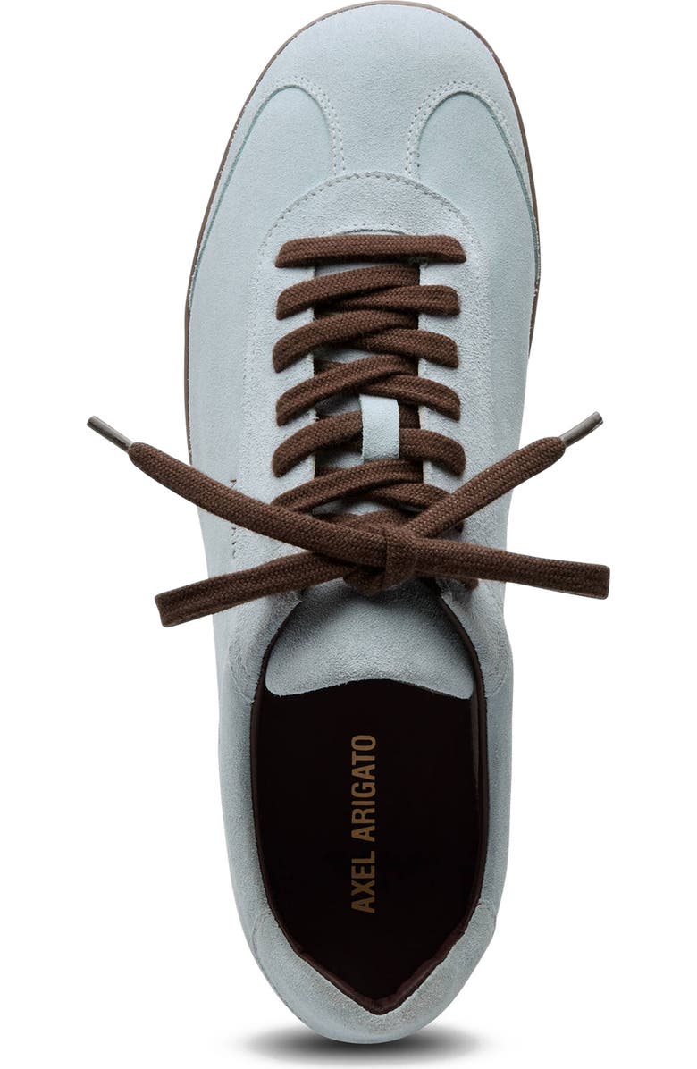 Axel Arigato Zane Suede Sneaker - Men's, Alternate, color, Light Blue/Dark Brown